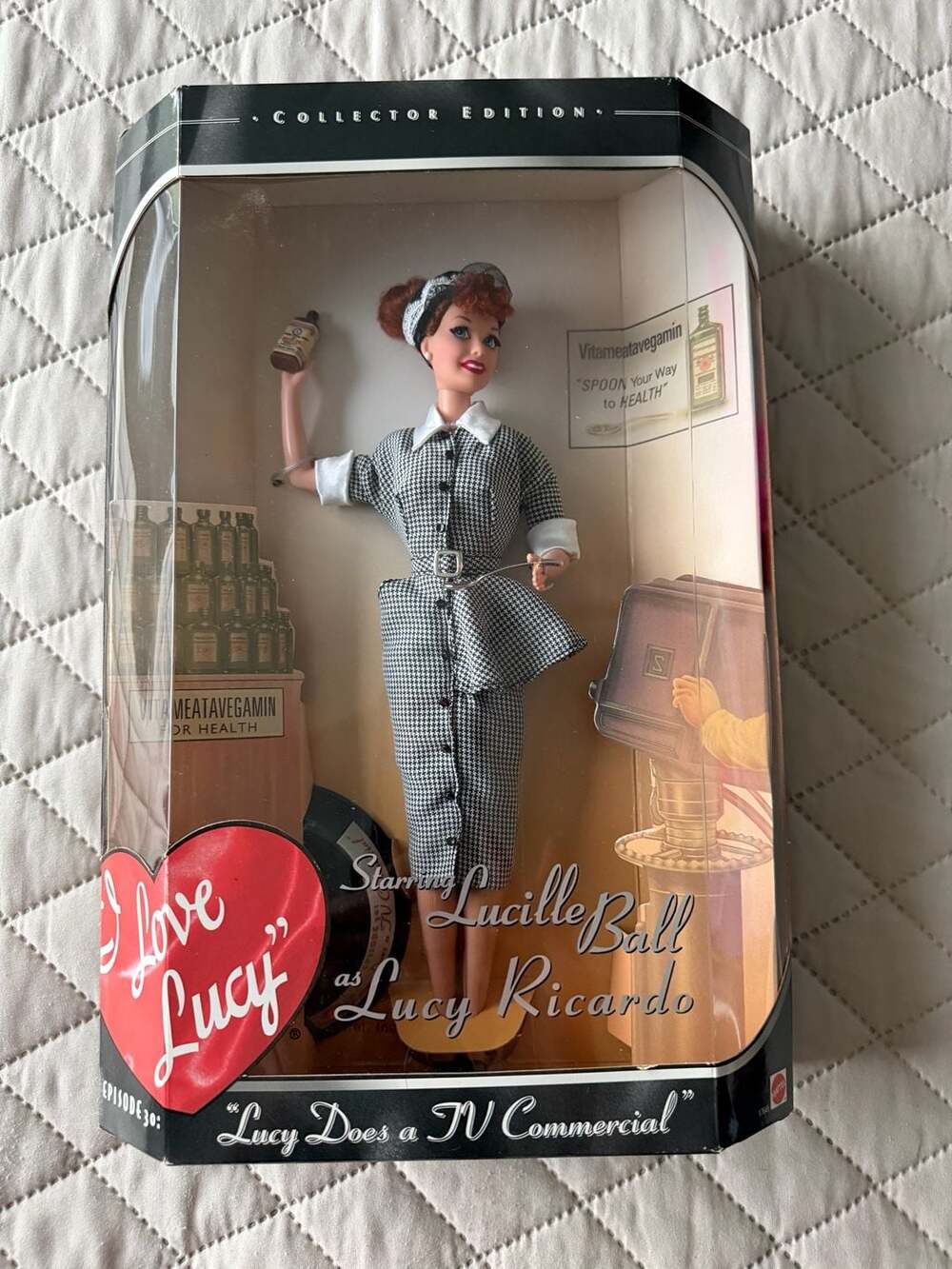 Mattel I Love Lucy Collector Edition Doll, Episode 30: "Lucy Does a TV Commercia